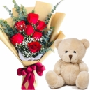 Flower with Bear Delivery Pampanga